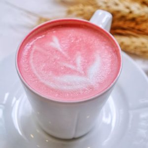 熱櫻花味意式咖啡