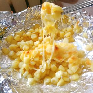 追加芝士粟米，雞蛋